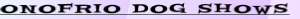 Onofrio dog shows